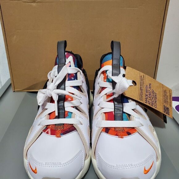 Nike Air Huarache Craft Lunar Women Sz 7 FD4621-181 New Year White Orange Rare! - Picture 12 of 14